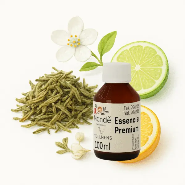 Essência Premium Vollmens – Chá Branco – 100ml