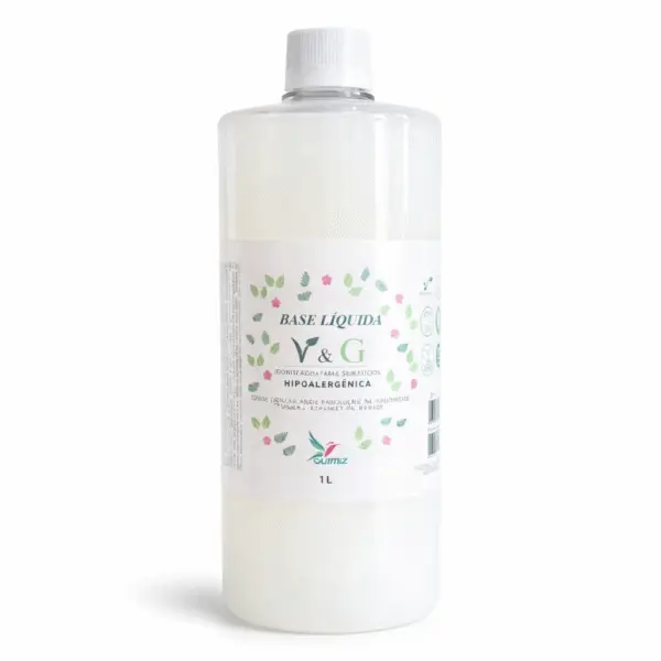 Base Sabonete Líquido Perolado Premium V&G Quimiz – 1 Litro – 100% Vegetal