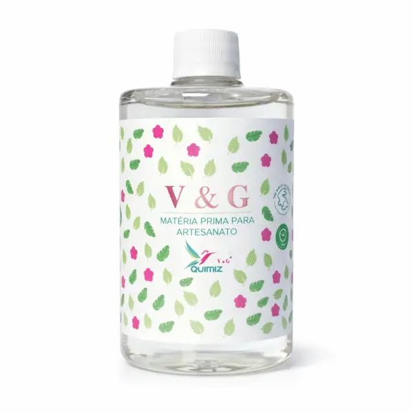 Glicerina Vegetal Bidestilada USP 500ml – V&G Quimiz