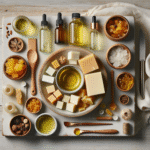 Guia completo de óleos vegetais, ceras naturais e resinas aromáticas na cosmética artesanal