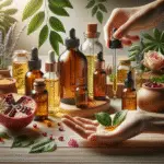 Guia completo de cosmética natural anti-idade com óleos vegetais, óleos essenciais e extratos botânicos
