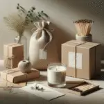 Guia de embalagens criativas e sustentáveis para presentes com velas aromáticas artesanais