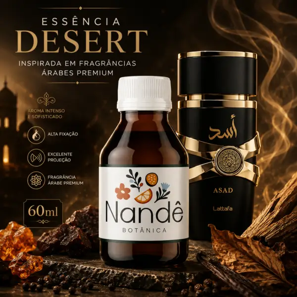 Essência Desert 60ml - Asad Lattafa