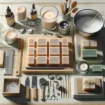 Guia completo de derretimento, corte e moldagem para sabonetes, velas e cosméticos artesanais