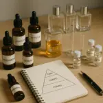 Guia completo de matérias-primas aromáticas para criar perfumes artesanais com padrão de perfumes importados