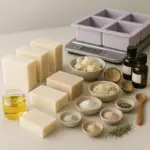 Guia completo de formulações básicas e substituições veganas em sabonetes artesanais