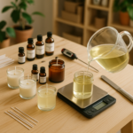 Guia completo para integrar fragrâncias e óleos essenciais em velas perfumadas artesanais