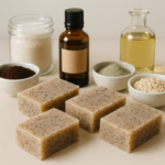 Guia completo de sabonetes esfoliantes artesanais: como combinar ativos terapêuticos e aromáticos com segurança