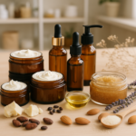 Guia completo de cosméticos corporais artesanais: manteigas, óleos e esfoliantes naturais