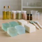 Guia completo de bases melt and pour: composição, tipos e como escolher para a saboaria artesanal
