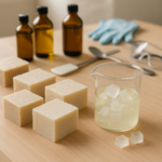 Soda cáustica na saboaria artesanal: diferenças entre sabonetes melt and pour e cold process