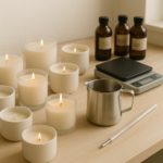 Guia completo de formulação de velas de cera de soja: proporções, aditivos e fragrâncias