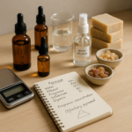 Guia completo de formulações artesanais: concentração de fragrância, fixação, pirâmide olfativa e testes de estabilidade