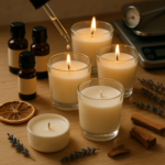 Guia completo para combinar fragrâncias e óleos essenciais em velas decorativas artesanais