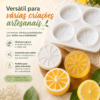 Forma De Silicone Limão Laranja 100g 4 Cavidades Molde Luxo Branco — imagem 6