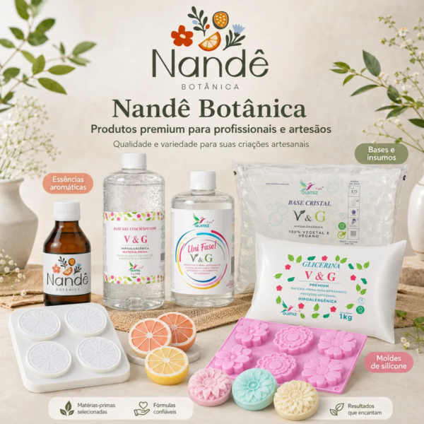 Forma De Silicone Limão Laranja 100g 4 Cavidades Molde Luxo Branco — imagem 8