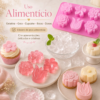 Molde Silicone Flor Tulipa 6 Cavidades Premium Sabonete 90g Rosa — imagem 7