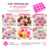 Molde Silicone Premium Docinhos Bombom Chocolate 12 Cavidade Rosa — imagem 7